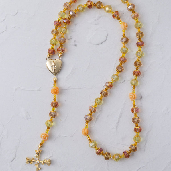 Golden Hue Rosaries