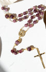 Advent Plum Rosary