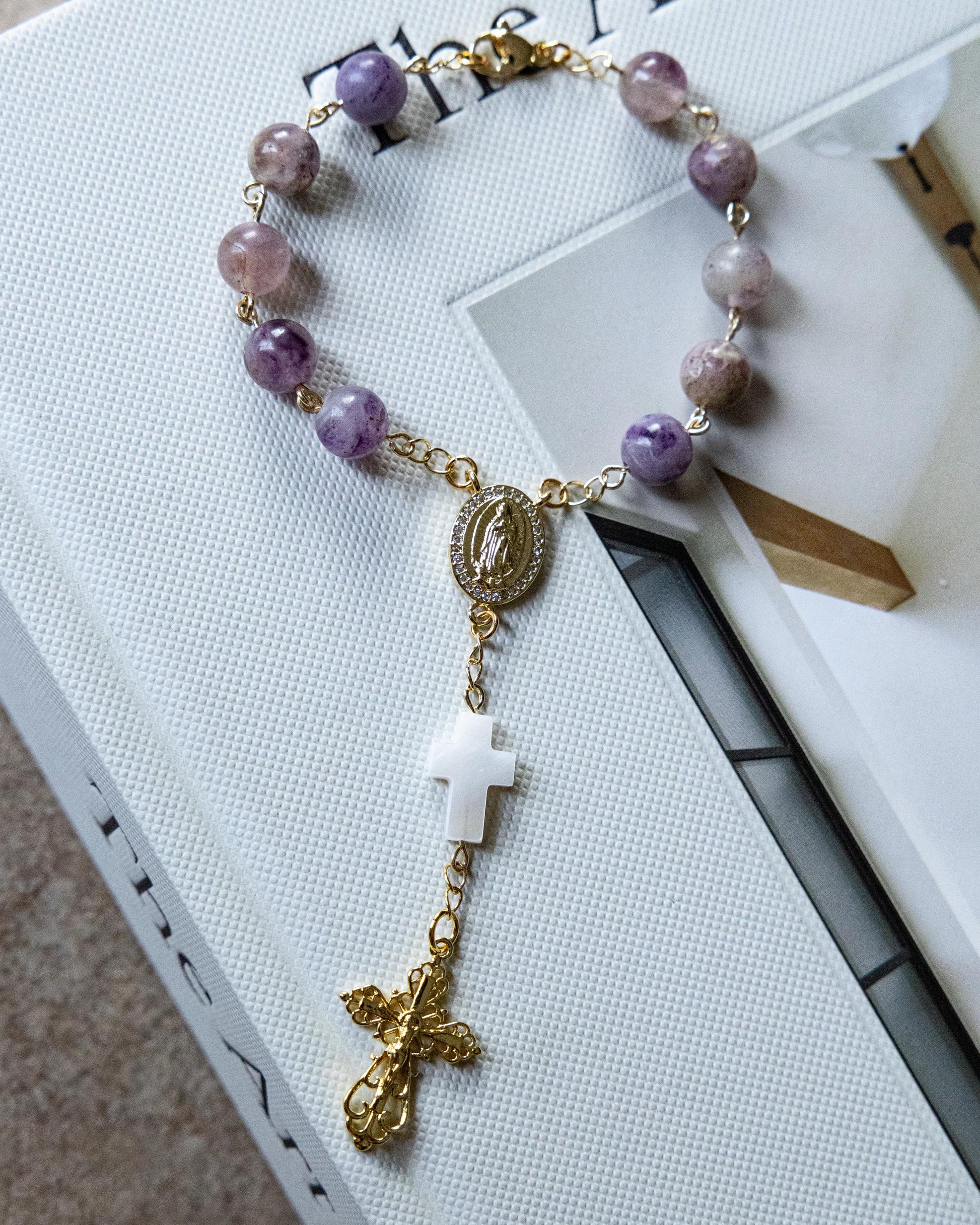 Advent Purple Car Decade Rosary