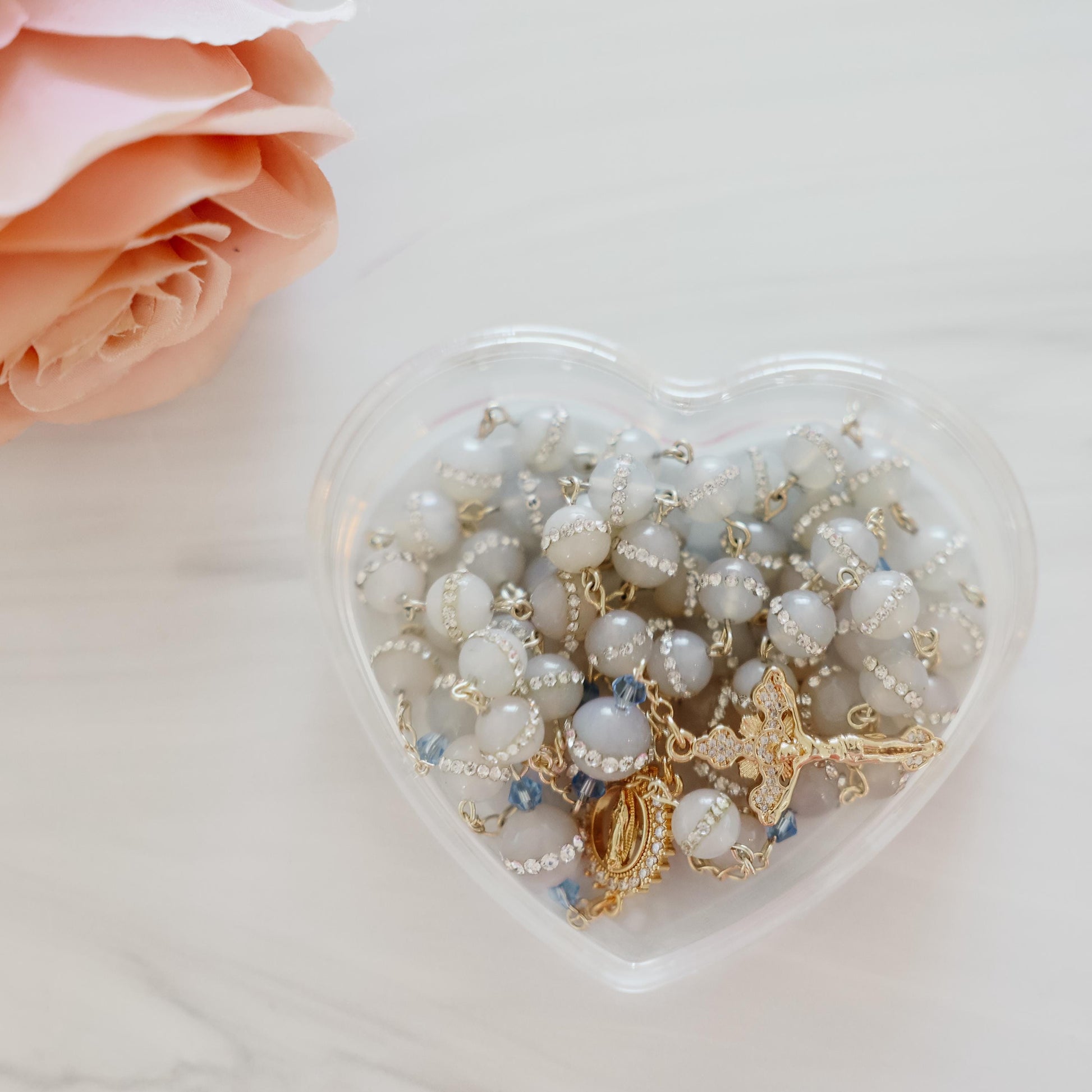 Something Blue Wedding Rosary