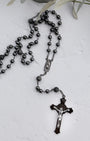 Armor of God Gunmetal Rosary
