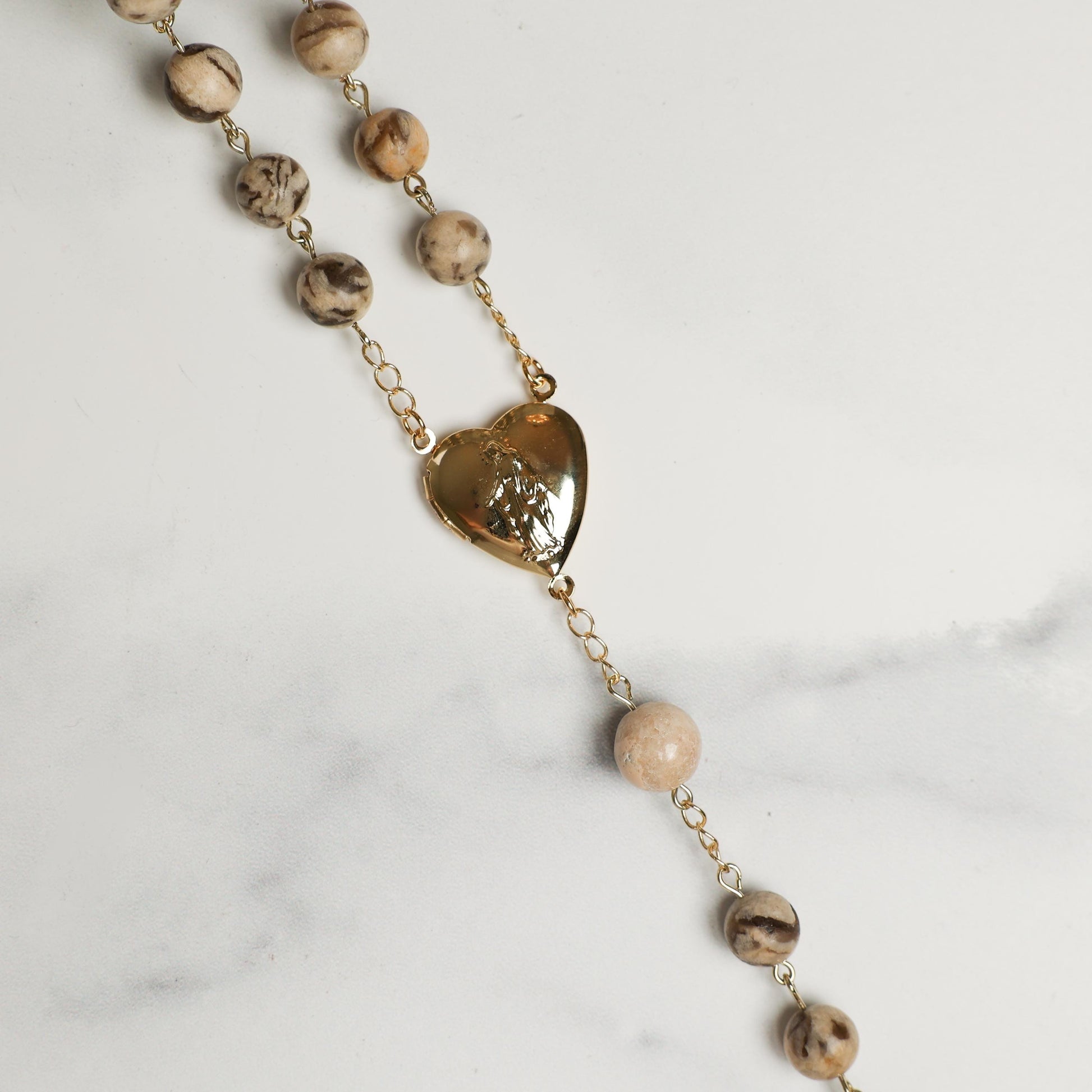 Mother Mary Rosary Locket