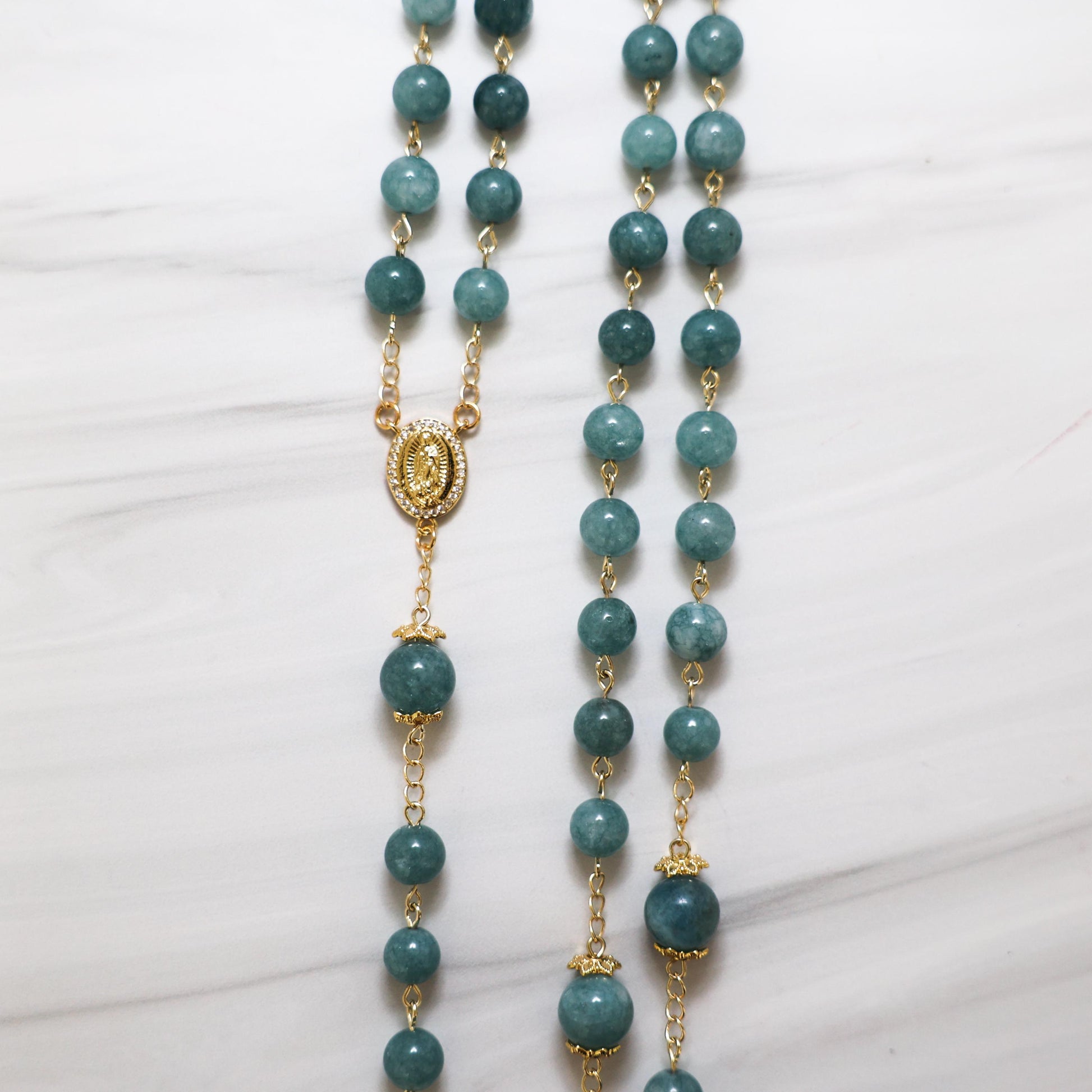 Sea of Galilee Amazonite Rosary