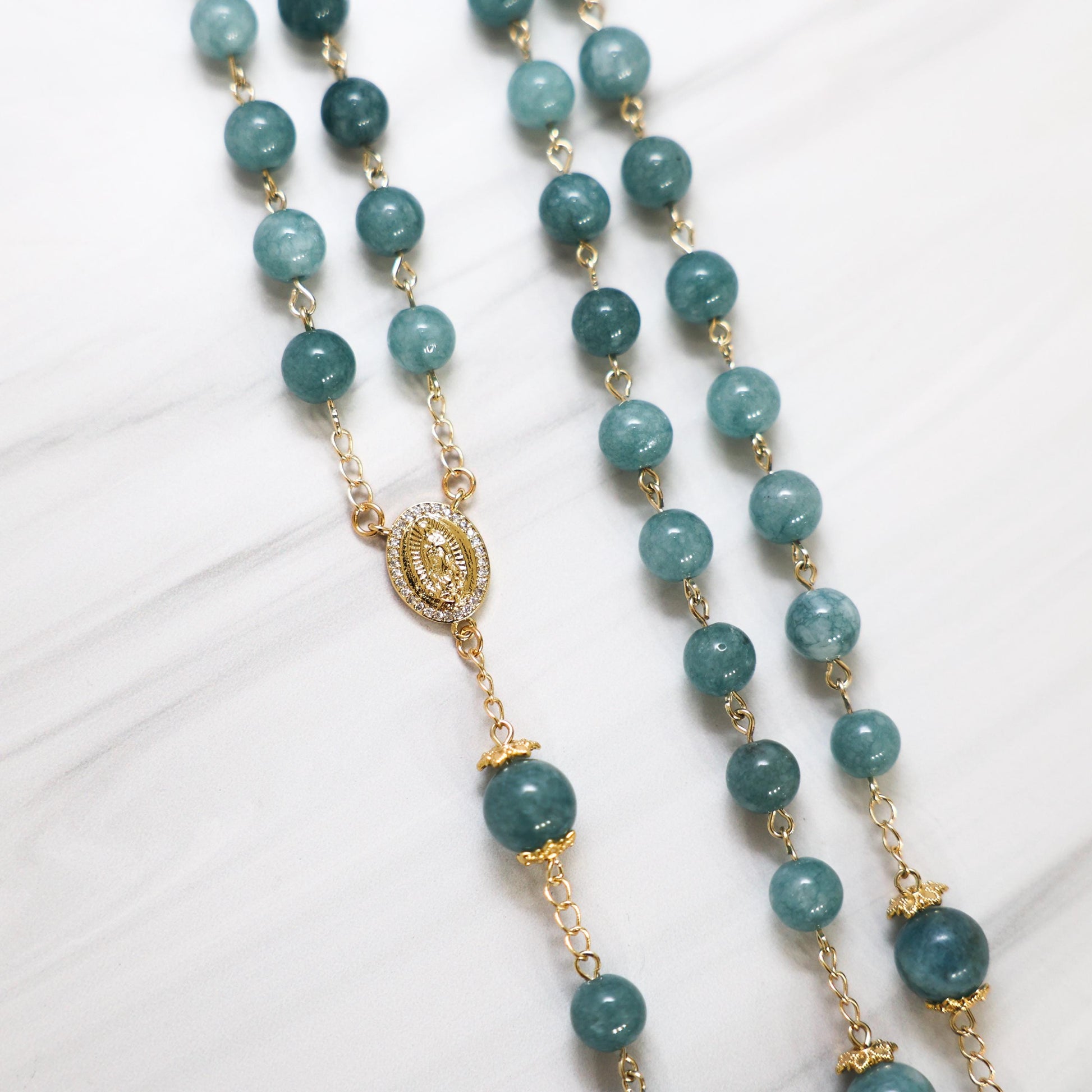 Sea of Galilee Amazonite Rosary