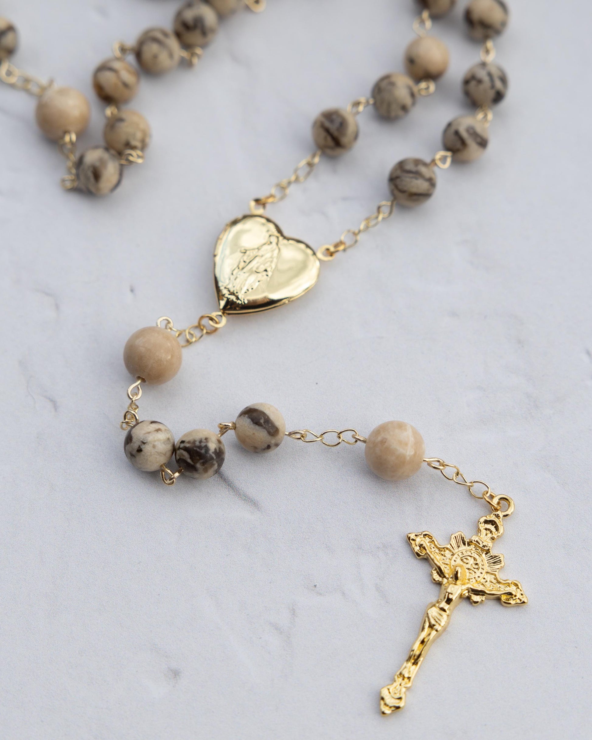 Mother Mary Rosary Locket
