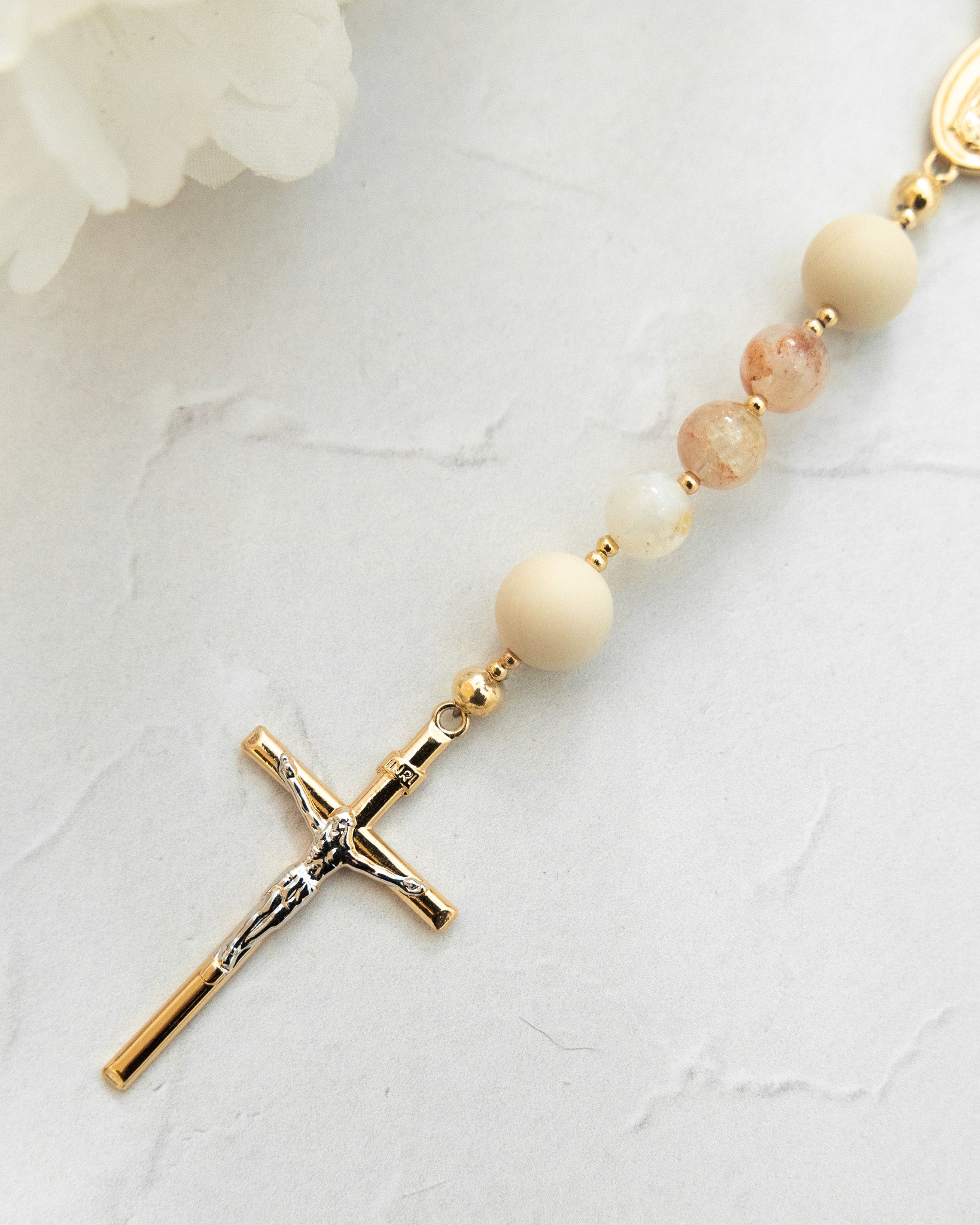 Desert Rose Guadalupe Rosary