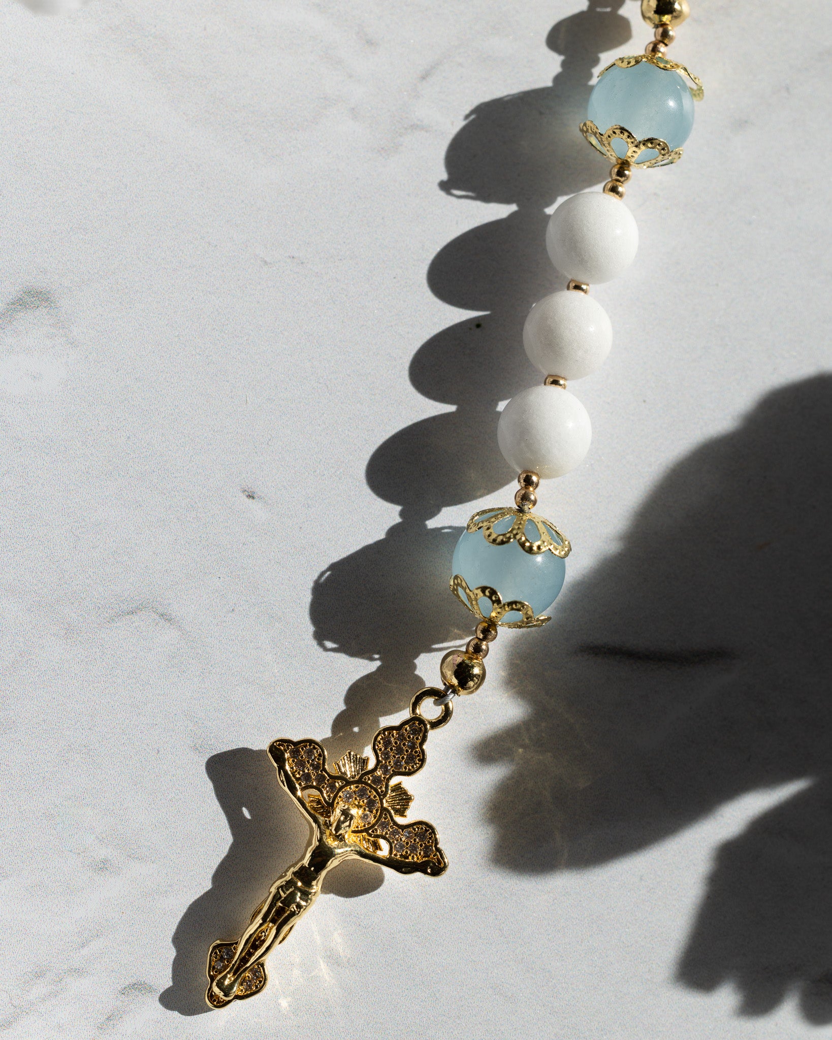 Something Blue Wedding Bridal Rosary