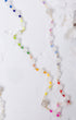 God’s Rainbow Covenant Rosary with multi-colored beads and crystals