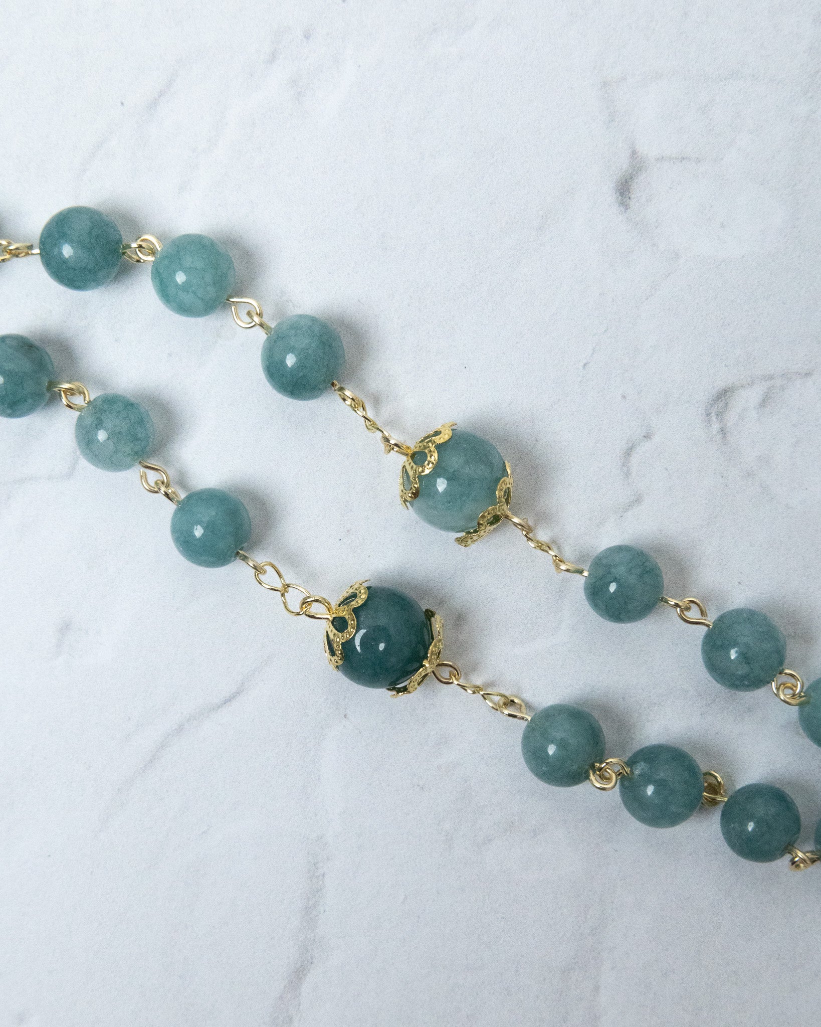 Sea of Galilee Amazonite Rosary