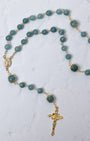 Sea of Galilee Amazonite Rosary