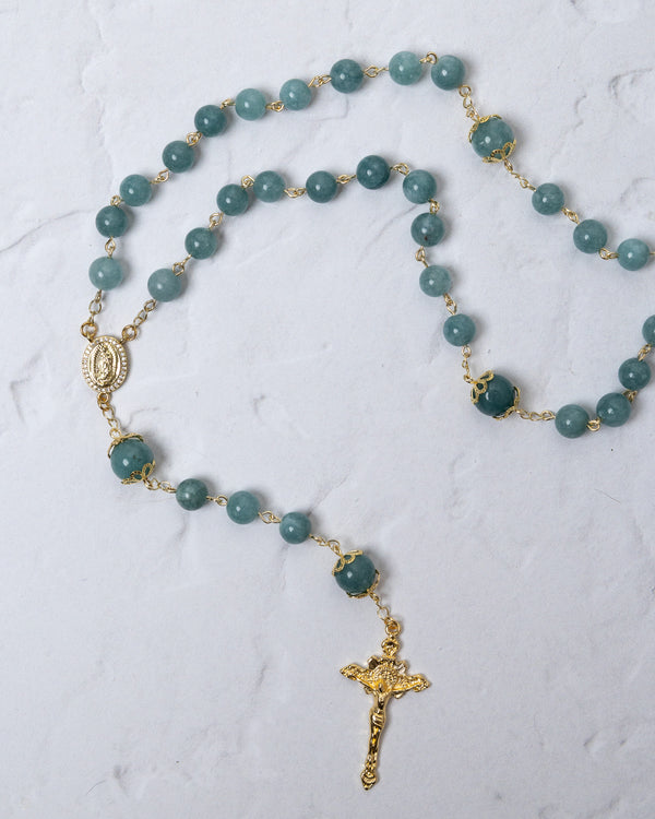 Sea of Galilee Amazonite Rosary