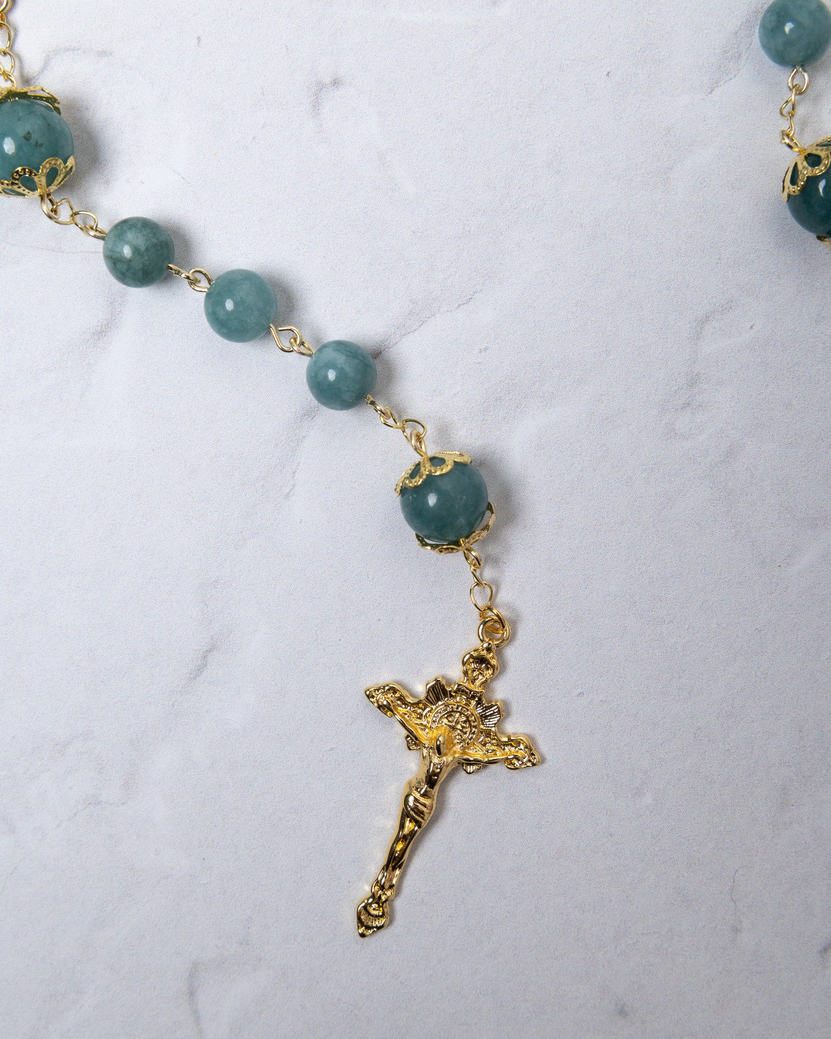 Sea of Galilee Amazonite Rosary