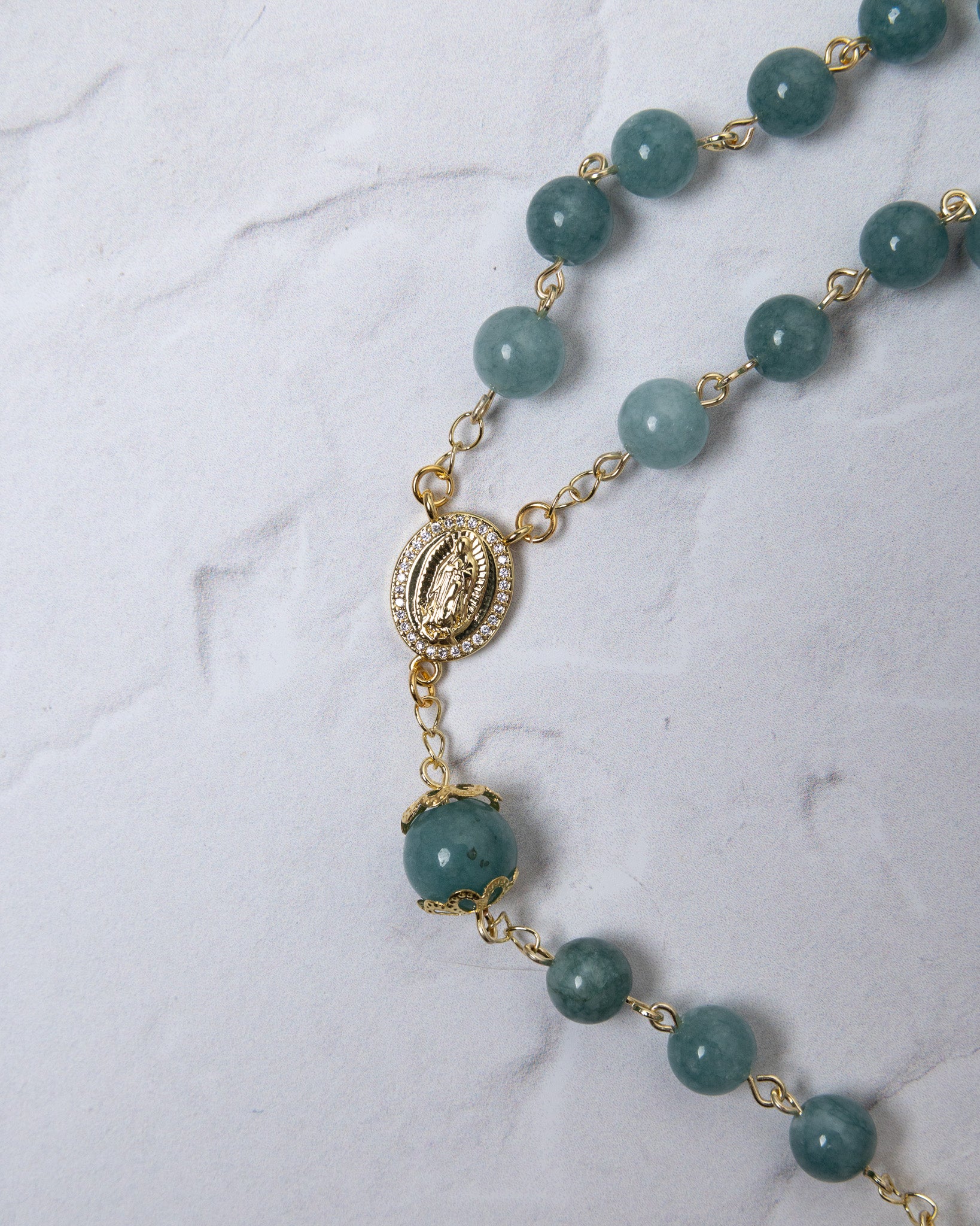 Sea of Galilee Amazonite Rosary