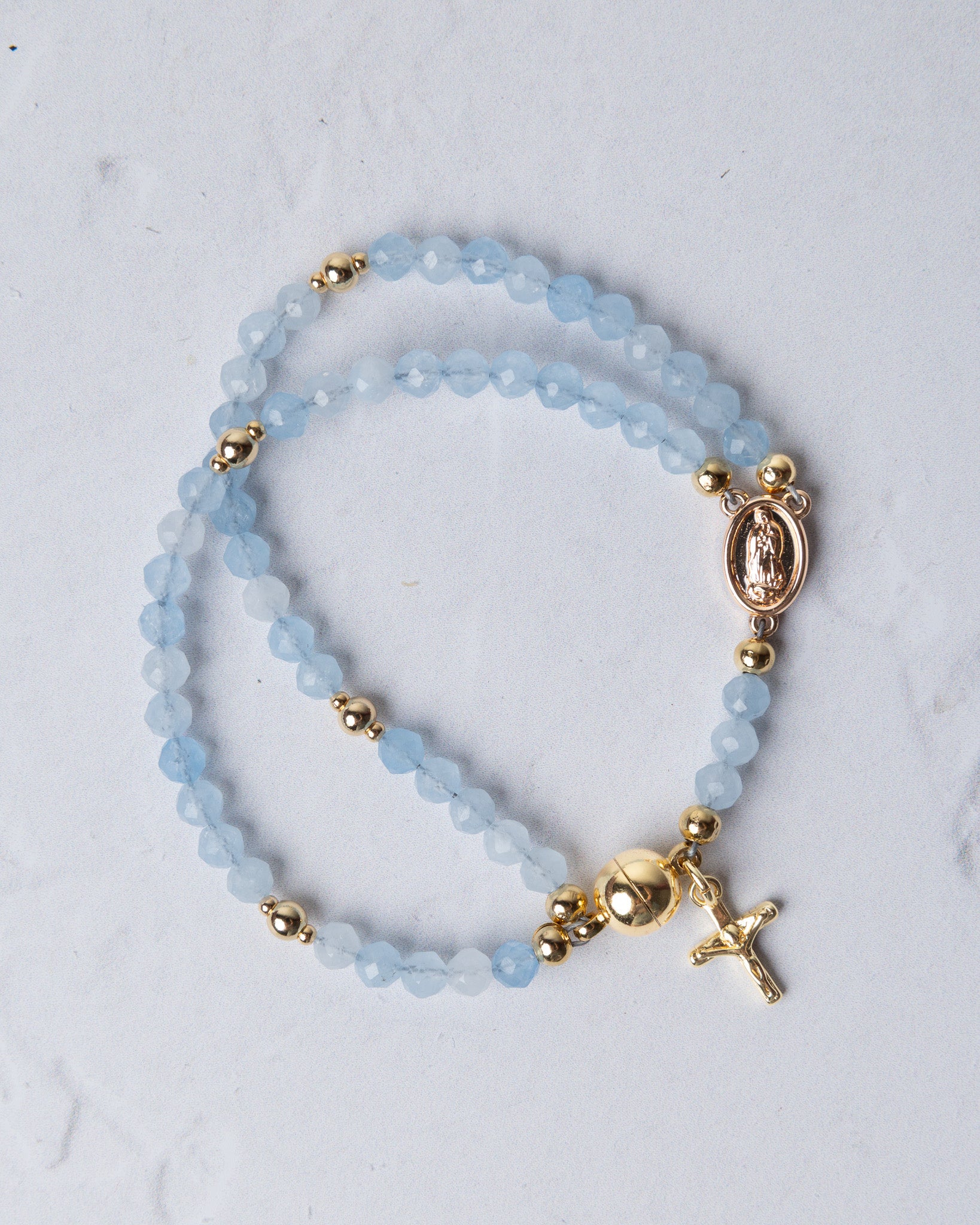 Stella Maris Magnetic Rosary Bracelet