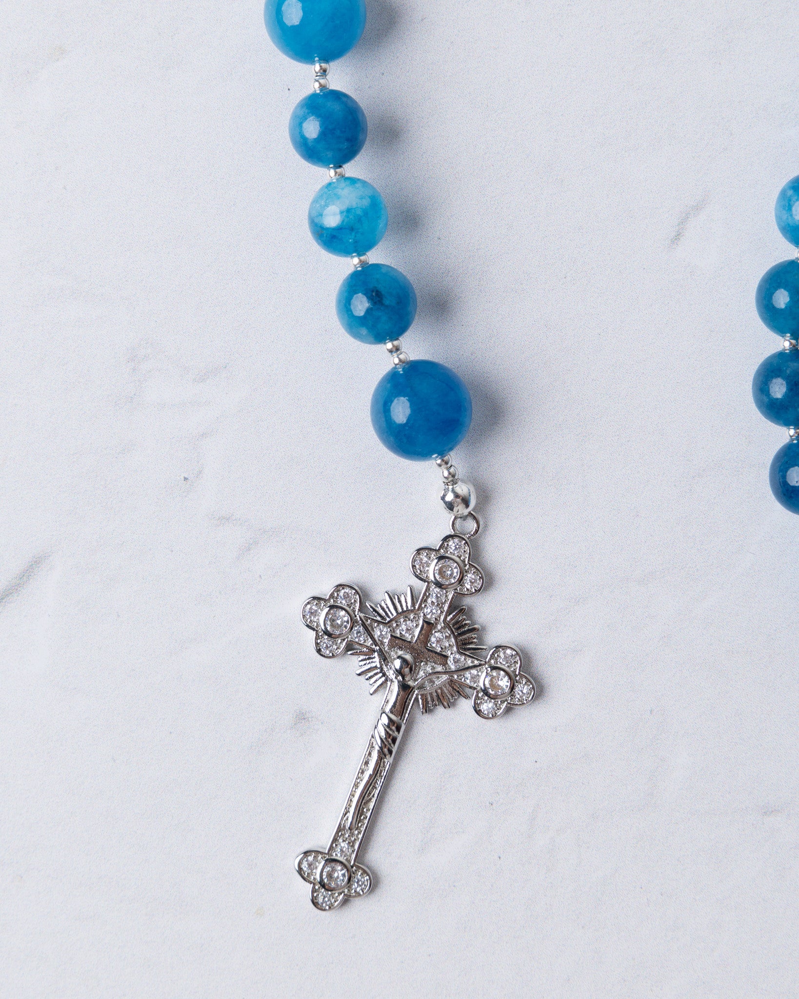 Cerulean Grace Rosary
