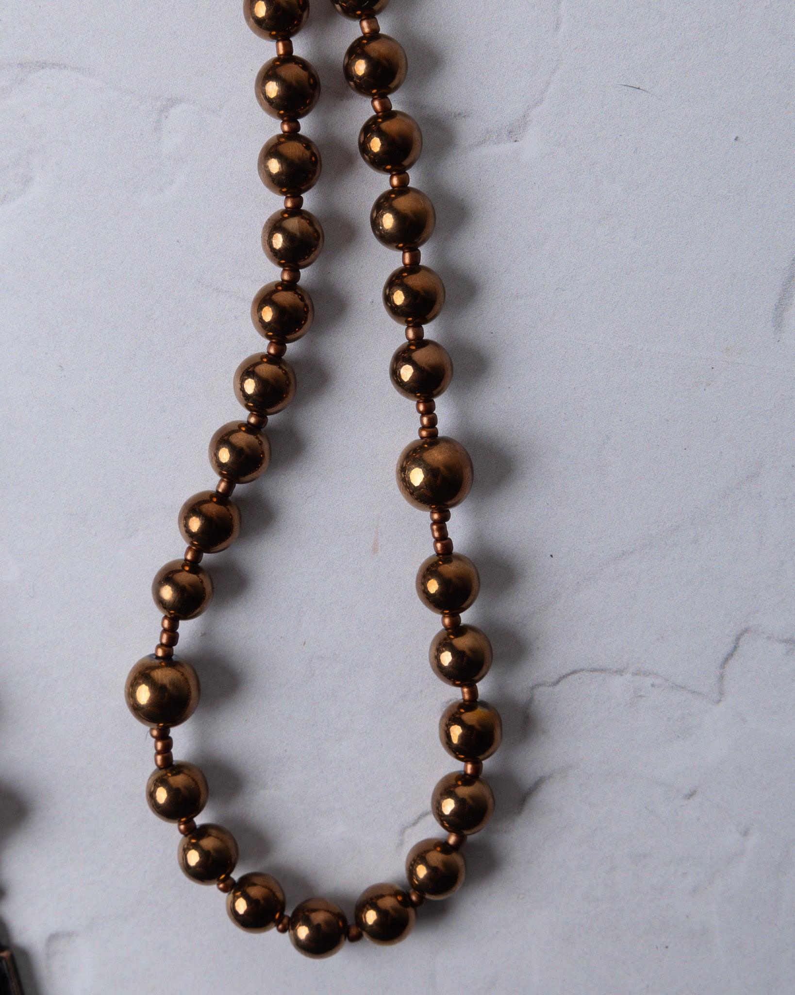 Sanctus Benedicta Copper Rosary