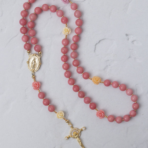 Shower of Roses Rosary (St. Therese of Lisieux Inspiried)