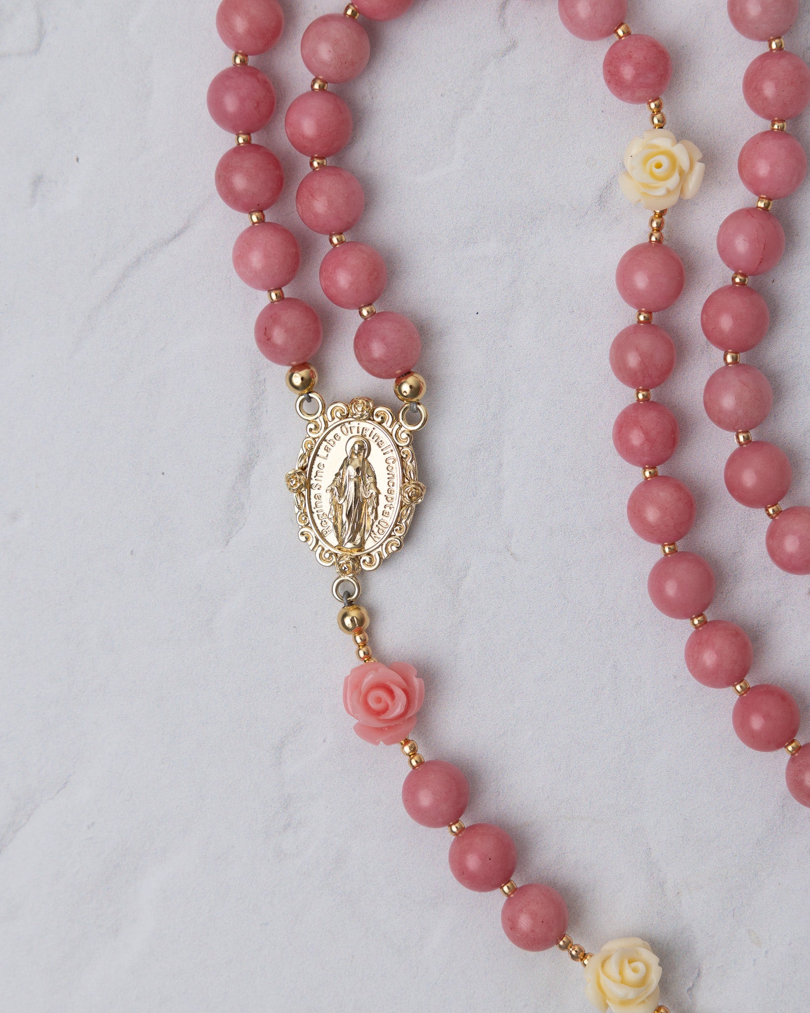 Shower of Roses Rosary (St. Therese of Lisieux Inspiried)