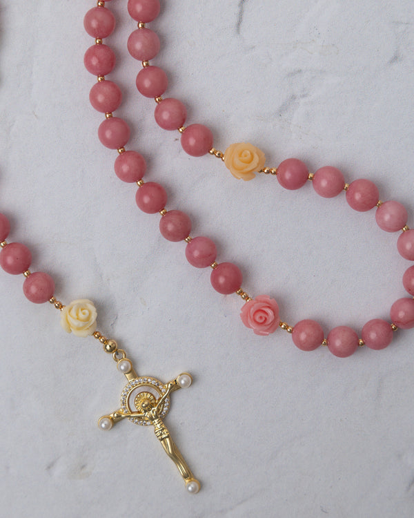 Shower of Roses Rosary (St. Therese of Lisieux Inspiried)