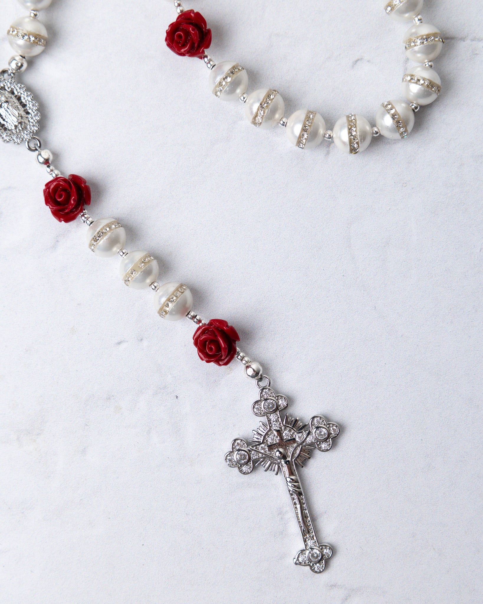 Rosa Regalis Pearl Rosary