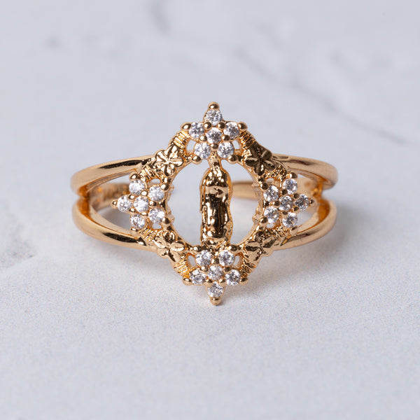 Marian Crown Ring