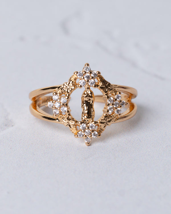 Marian Crown Ring