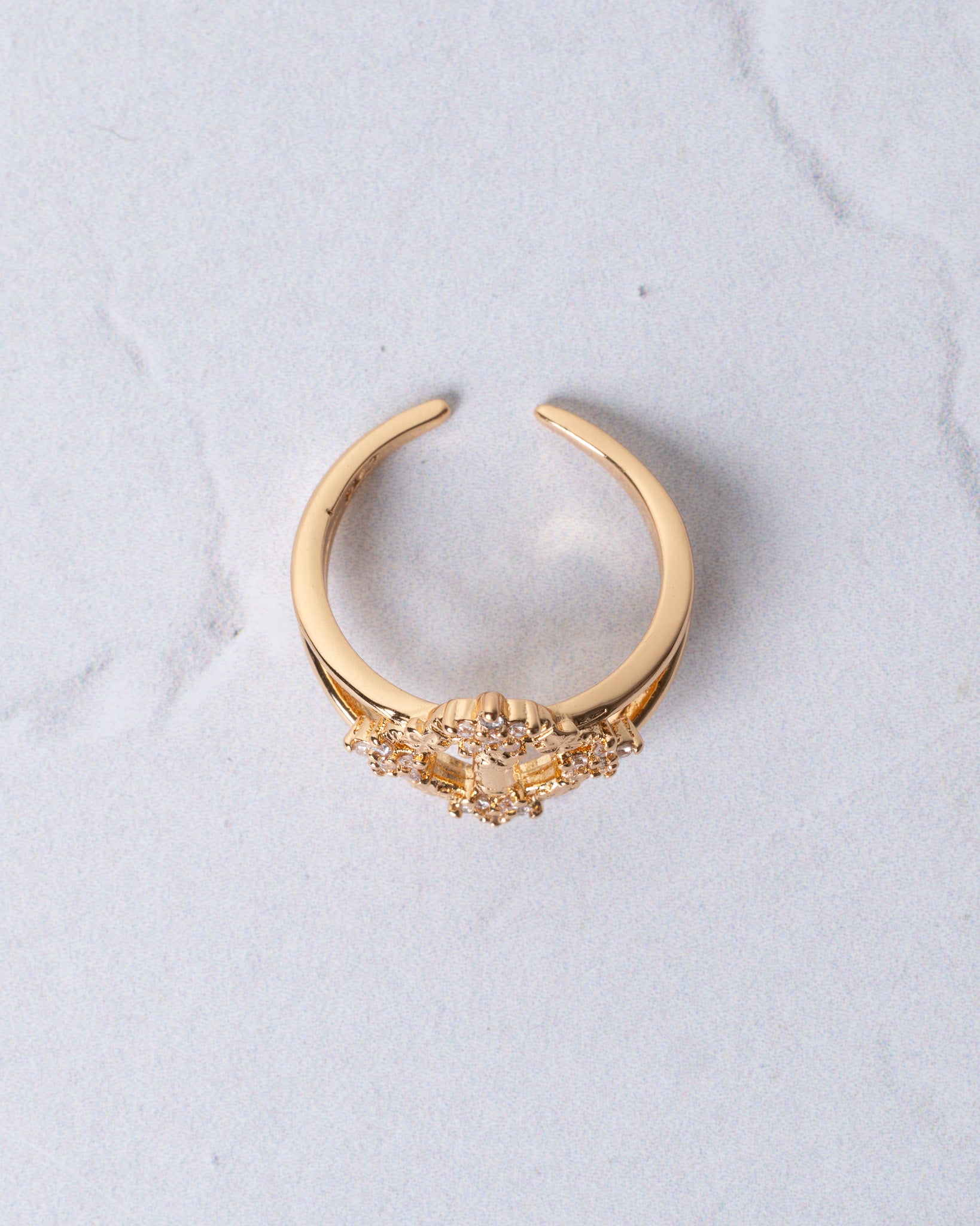 Marian Crown Ring