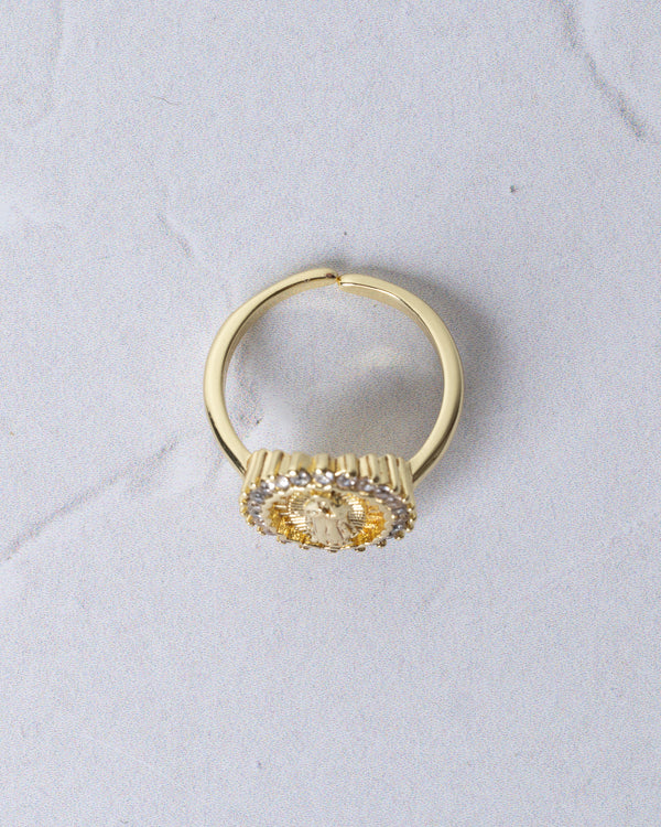 Our Lady of Guadalupe Halo Ring