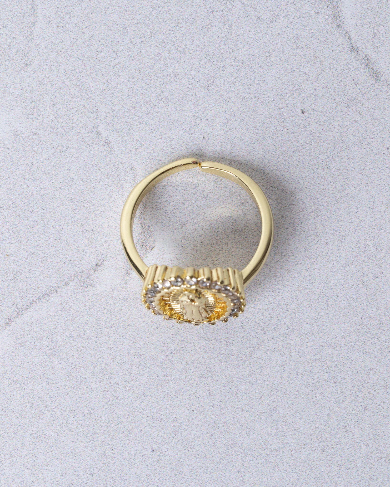 Our Lady of Guadalupe Halo Ring