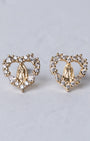 Our Lady of Grace Heart Earrings
