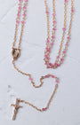 Rose Forever Rosary Necklace