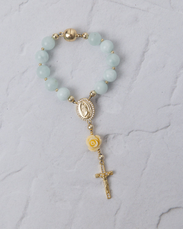 St Thereses Rose Garden Car Rosary