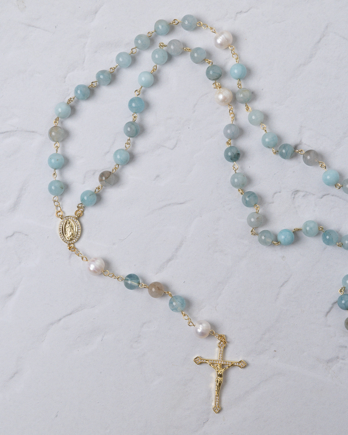Seaglass + Pearl