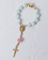 St Thereses Rose Garden Car Rosary