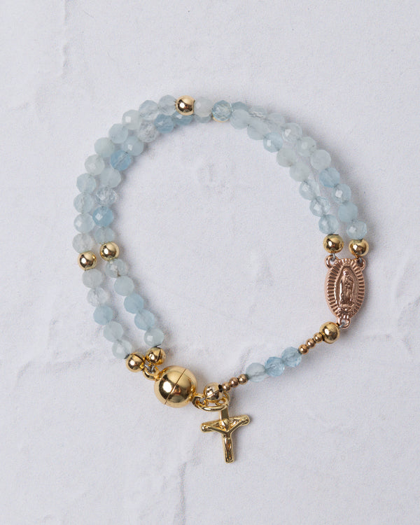 Stella Maris Rosary Bracelet - Size 6.5 - Archive Piece