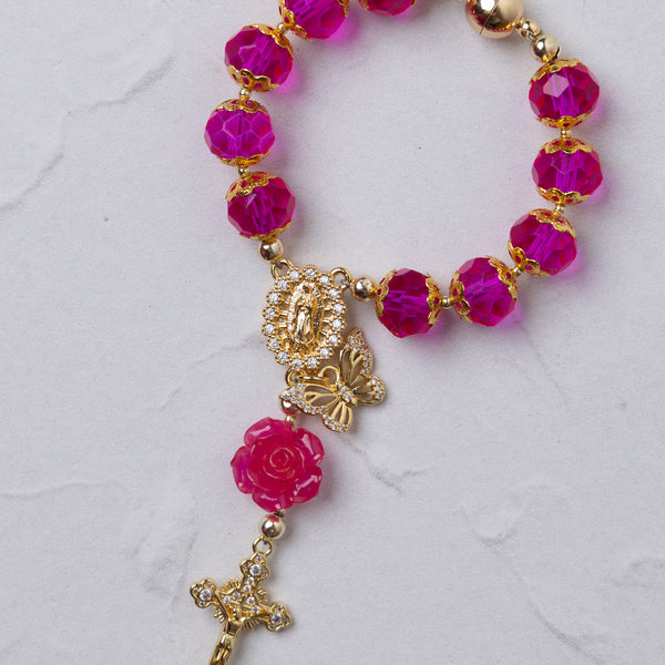 Tennessee Rose Car Rosary