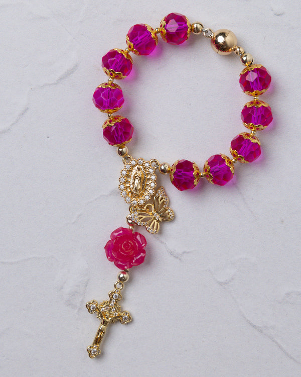 Tennessee Rose Car Rosary