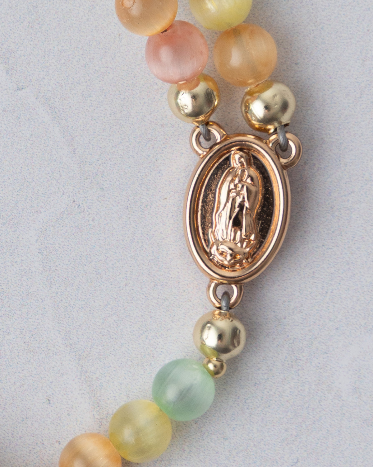 Rainbow Covenant Magnetic Rosary Bracelet