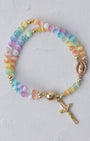 Rainbow Covenant Magnetic Rosary Bracelet