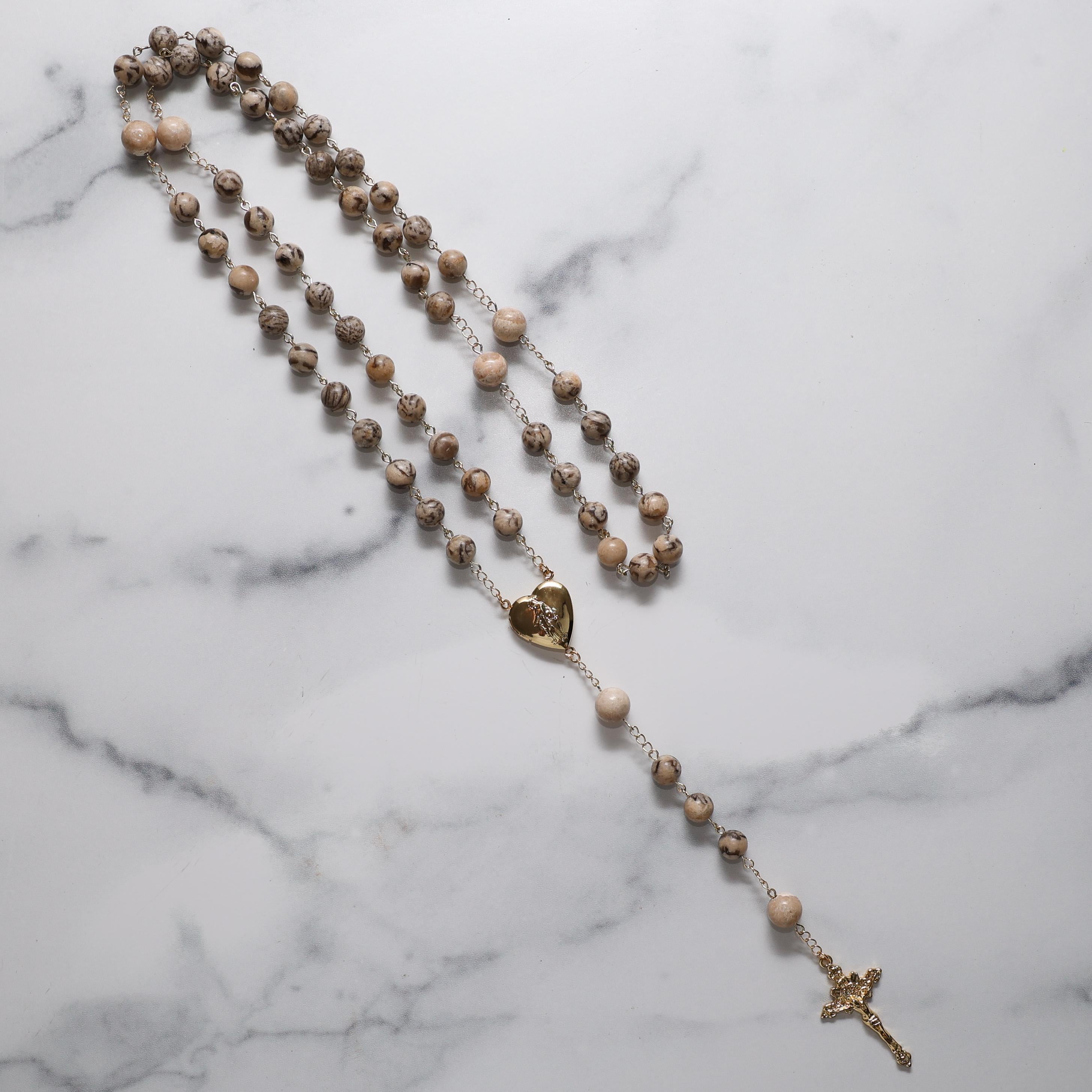 Mother Mary Rosary Locket