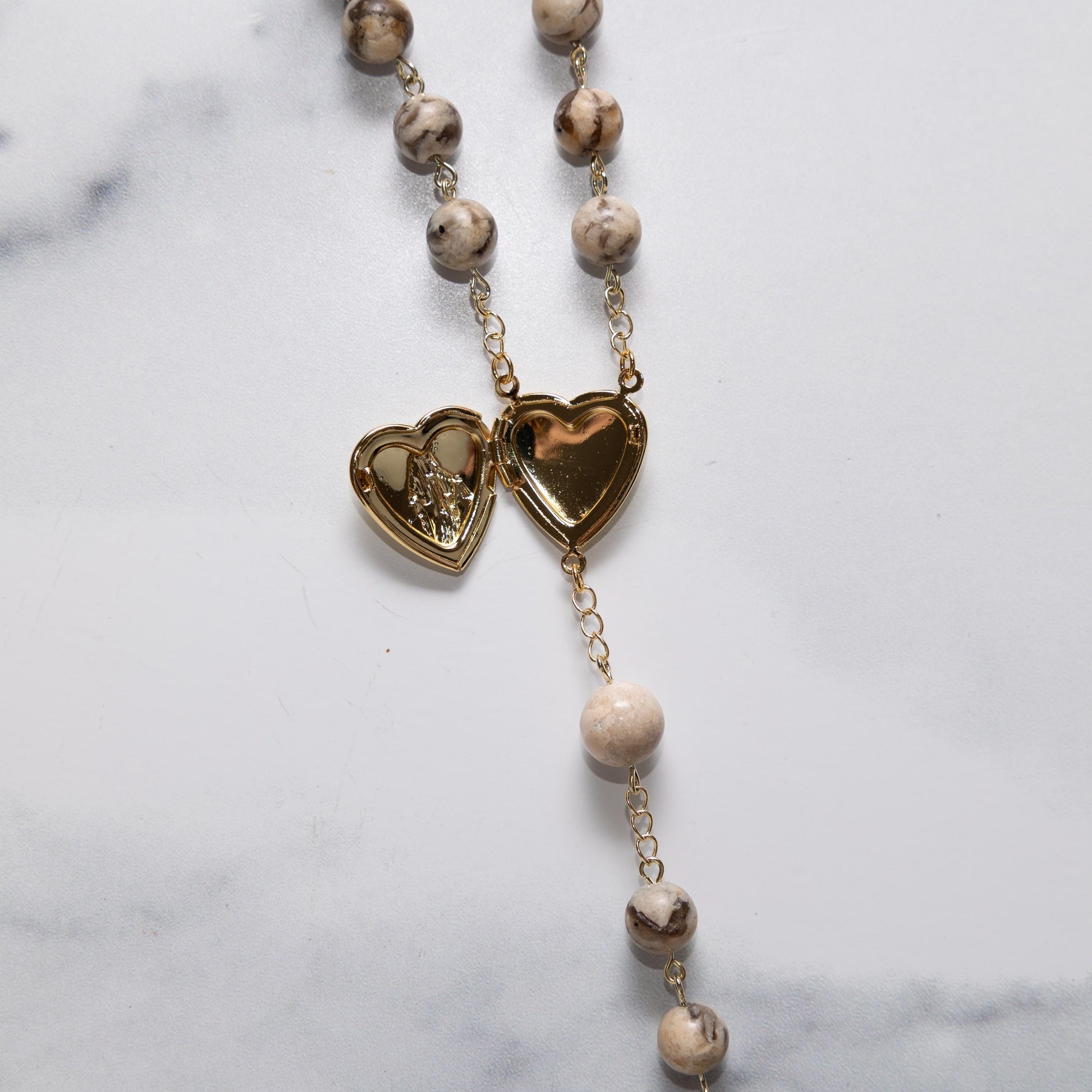 Mother Mary Rosary Locket