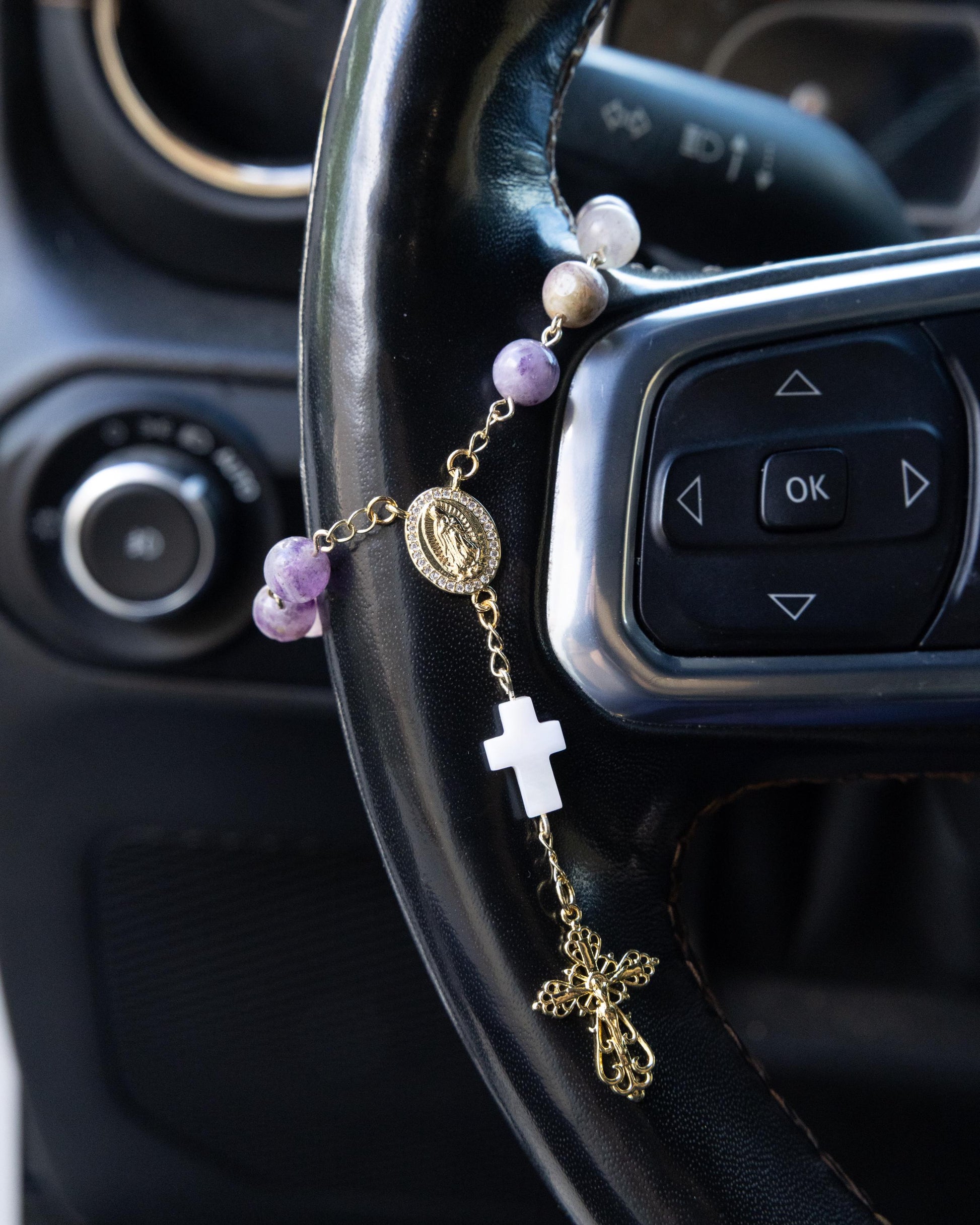 Advent Purple Car Decade Rosary