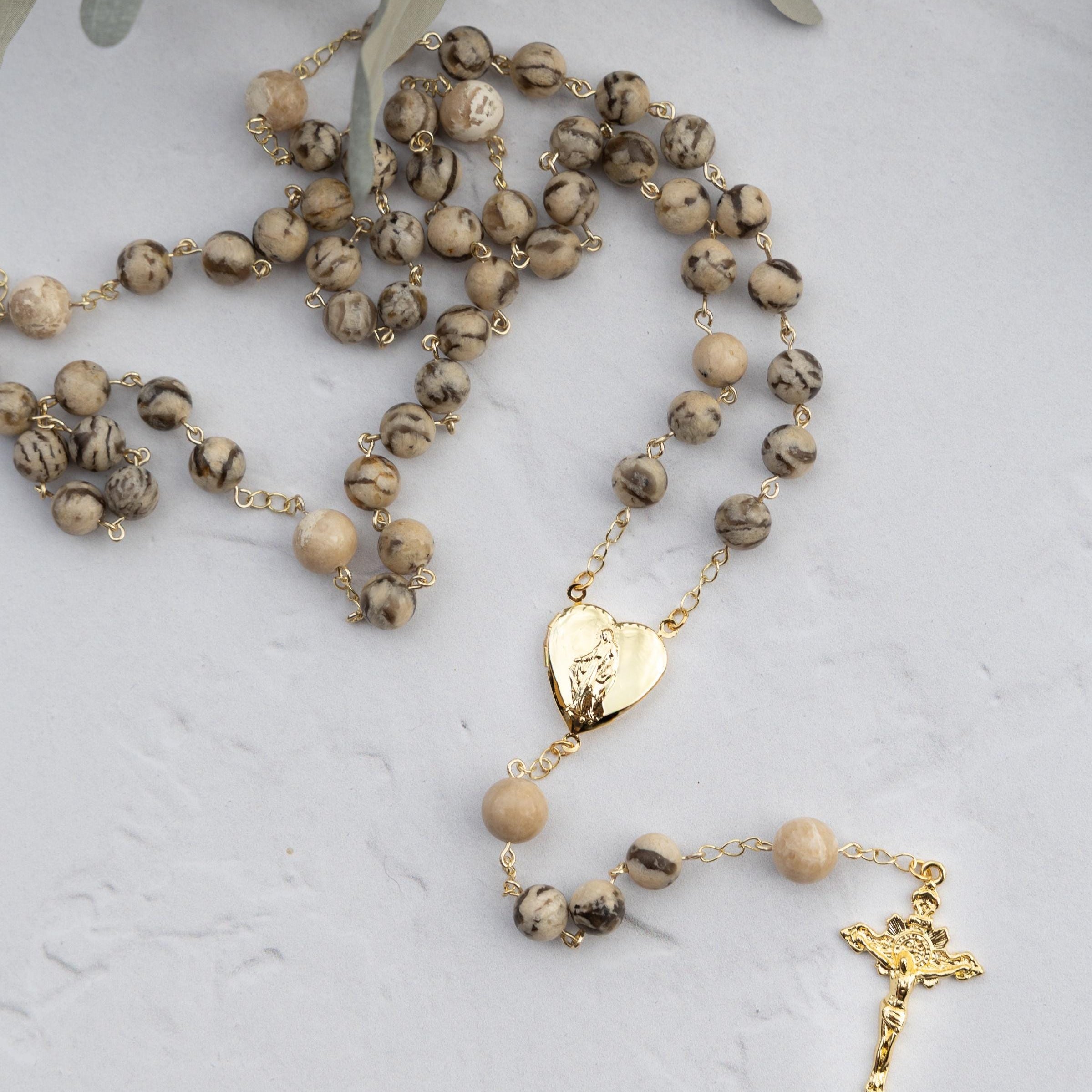 Mother Mary Rosary Locket