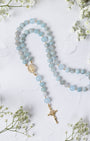 Be Still Blue Rosary