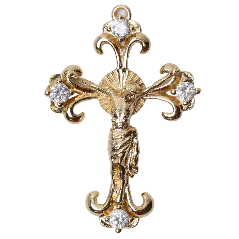 Fleur Crucifix