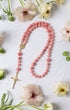 Loved First Pink Rosary