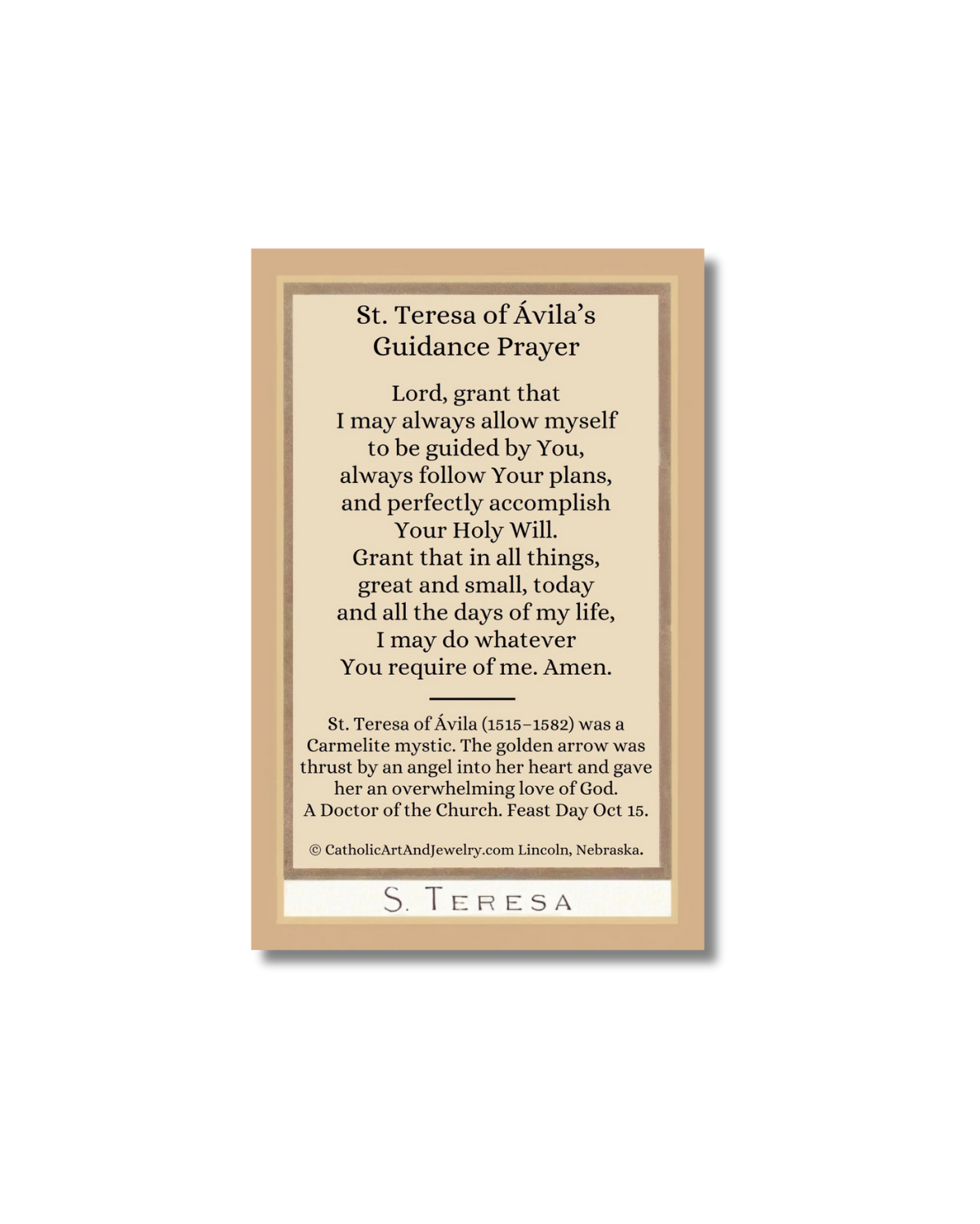 St. Teresa of Avila