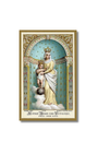 Our Lady of Victory Holy Card