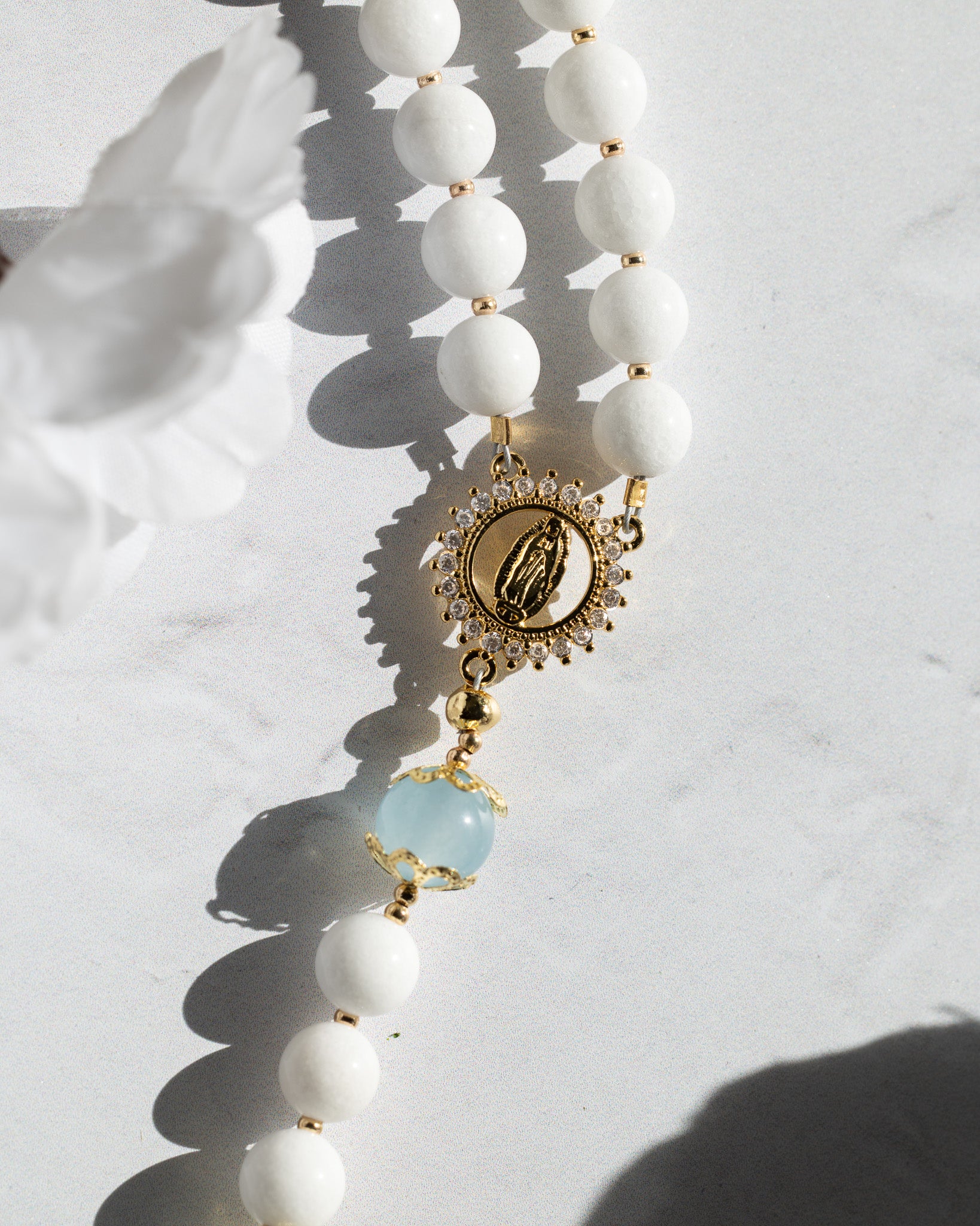 Something Blue Wedding Bridal Rosary