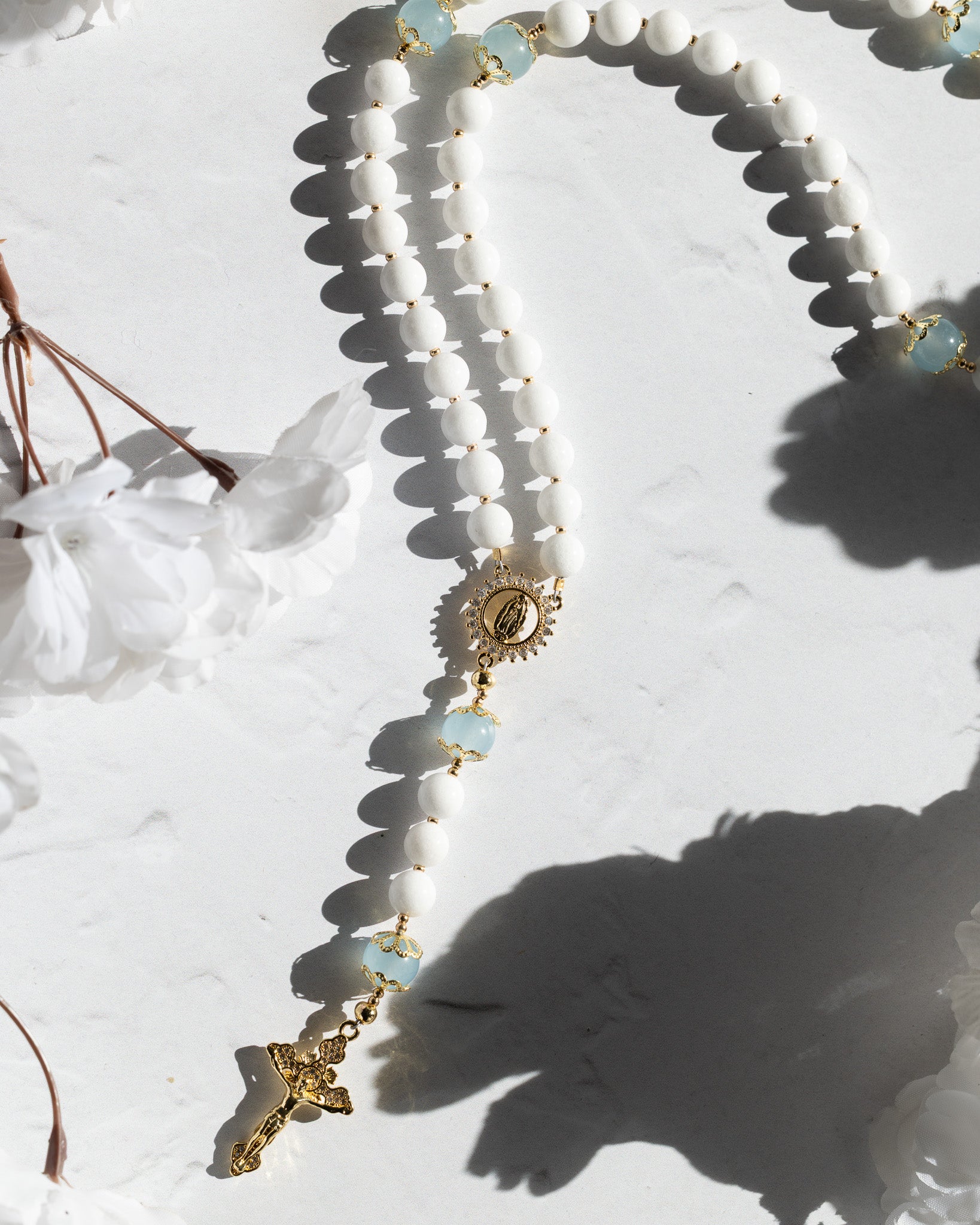 Something Blue Wedding Bridal Rosary